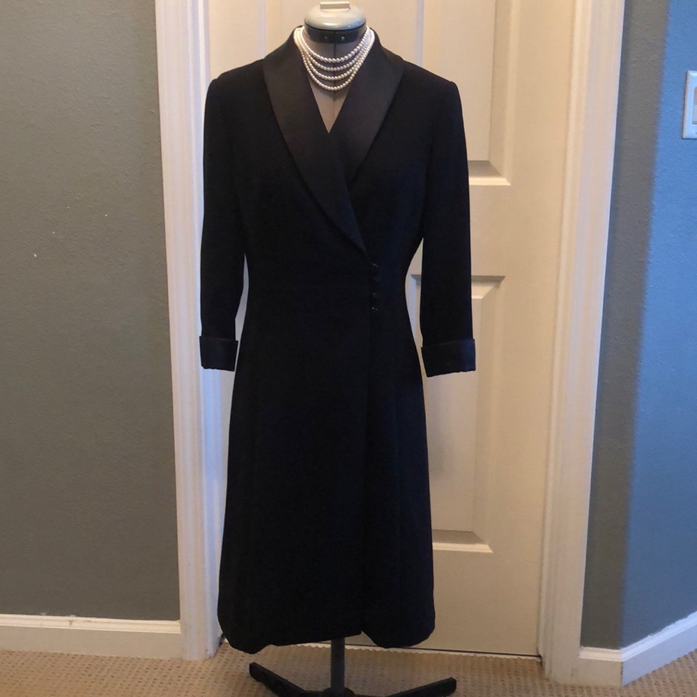 Tahari tuxedo dress